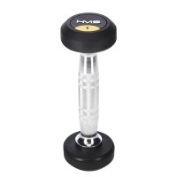Pogumovaná jednoruční činka HMS HG Pro 1 kg