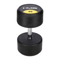 Pogumovaná jednoruční činka HMS HG Pro 40 kg
