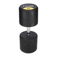 Pogumovaná jednoruční činka HMS HG Pro 70 kg