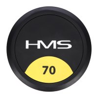 Pogumovaná jednoruční činka HMS HG Pro 70 kg