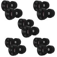 Sada polyuretanových jednoručních činek HMS HPC set 2 x 27,5 - 37,5 kg CPU - 325 kg