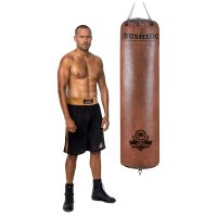 Retro boxovací pytel DBX BUSHIDO Spartan 150 x 40 cm, 50 kg