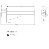 Bezpečnostní zarážky UpForm UFT-A002 2.0 PRO