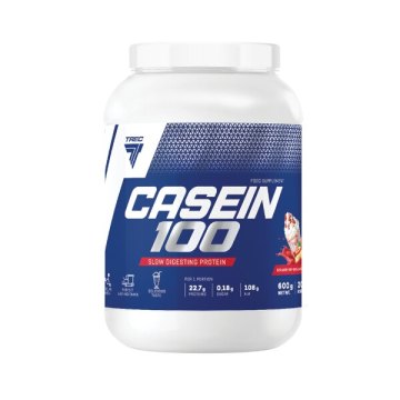 Trec Casein 100 600g s příchutí smetana-vanilka