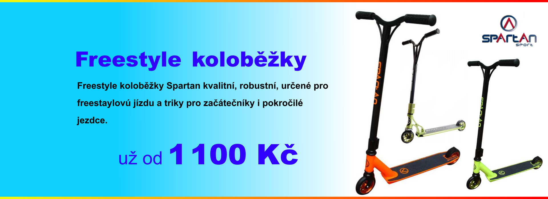 Freestyle koloběžky